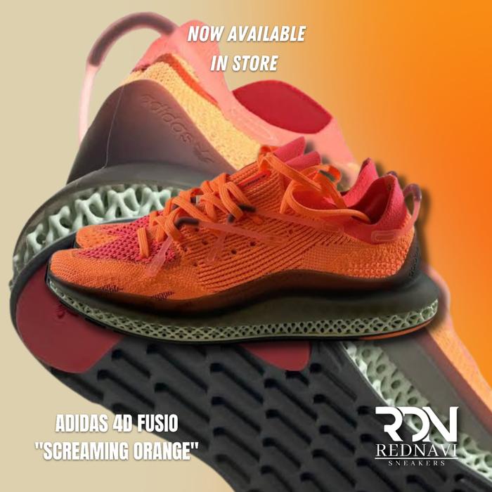 Adidas 4D Fusio Screaming Orange Original