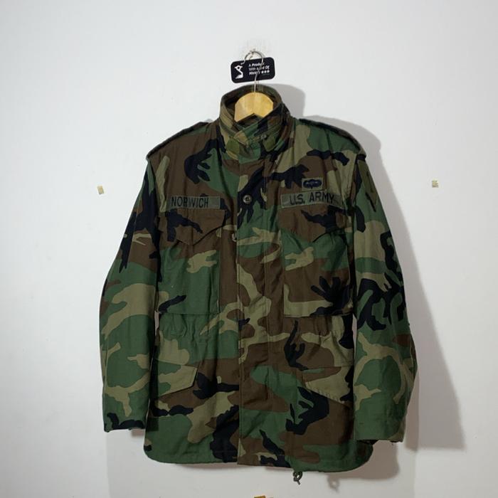 M65 Field Jacket Woodland Camouflaged Size XSmall XShort
