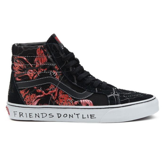 Vans SK8-HI Reissue x Stranger Things 'Upside Down' Black Red Original