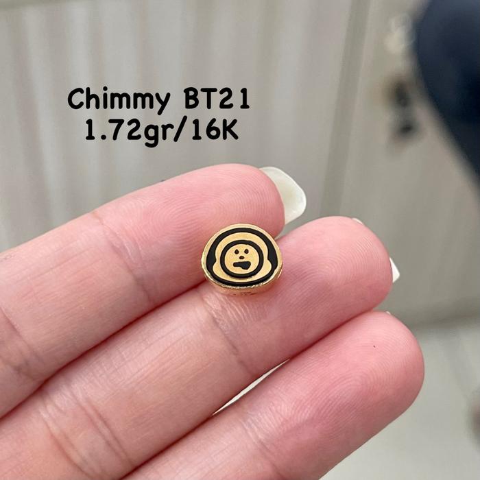 ARGOLD - liontin chimmy bt21 - gelang chimmy bt21 emas 16k 700