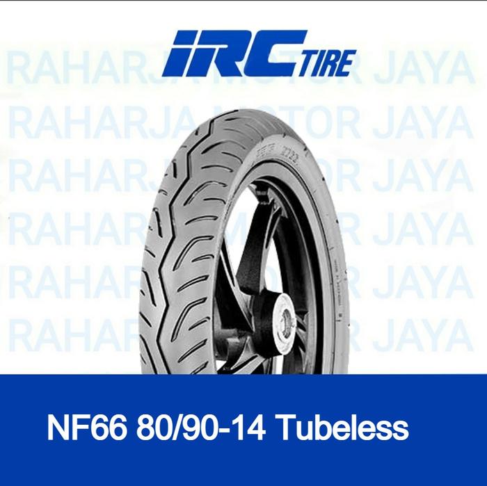 Ban Motor IRC 80/90 - 14 M/C 40P NF66 Tubeless