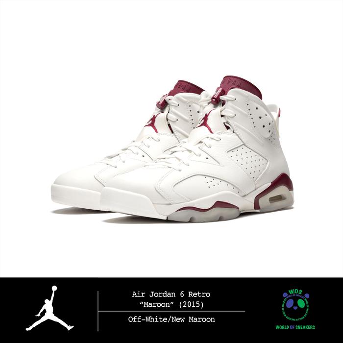Air Jordan 6 Retro “Maroon” (2015)