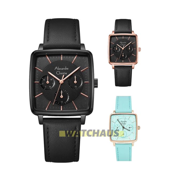 JAM TANGAN WANITA LEATHER ALEXANDRE CHRISTIE PASSION AC5003 AC 5003 LD