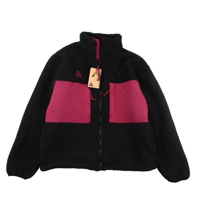 NK Lab ACG Fleece Black Villain Red Jacket