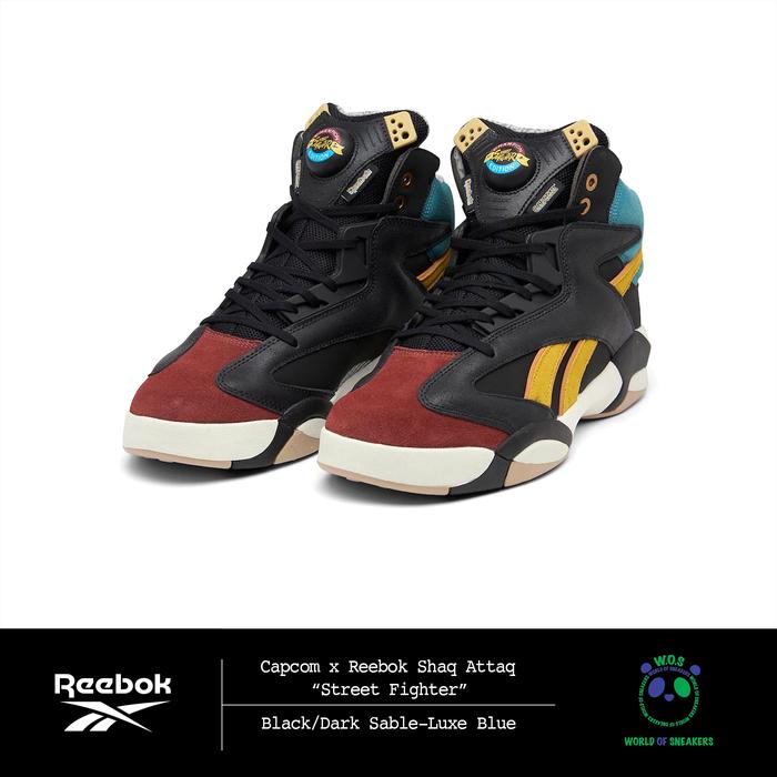Capcom x Reebok Shaq Attaq “Street Fighter”