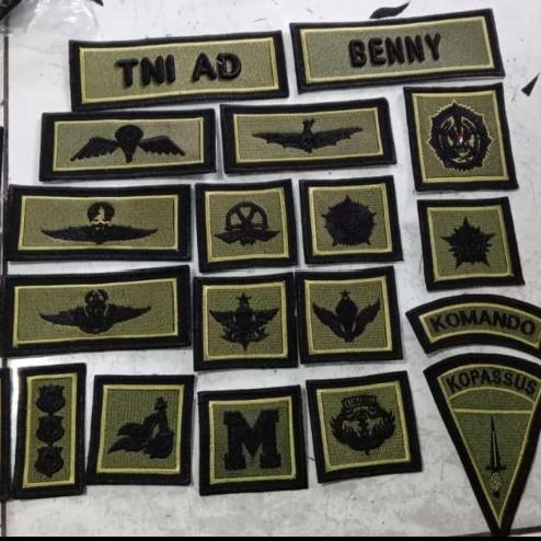 Bordir Brivet Pdl TNI Terbaru