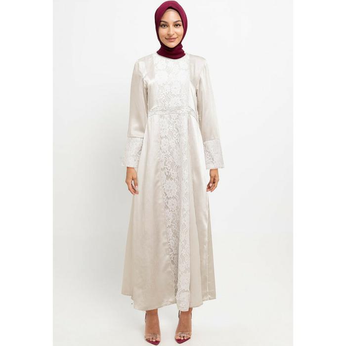 CARDINAL GAMIS MUSLIM WANITA ORIGINAL 8598 Femme Gamis Lengan Panjang