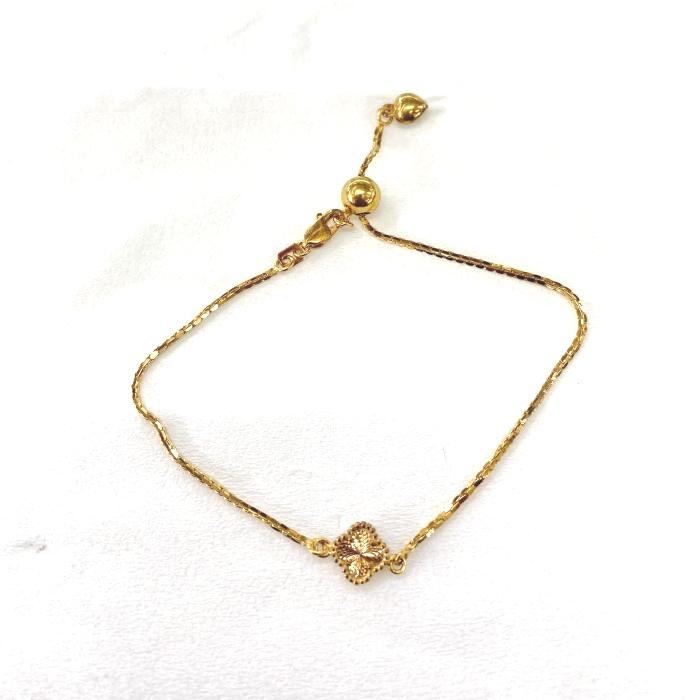 Gelang tangan emas asli 375 serut
