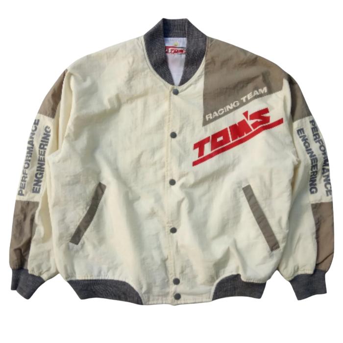 Jaket Racing Vintage Toms Racing Team not TRD Gazoo Zent Toyota Motor