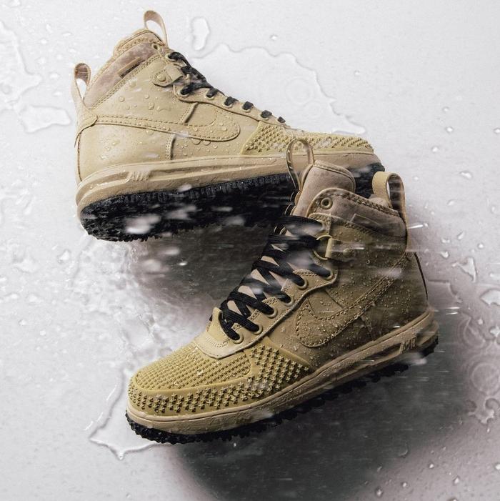 Nike Lunar Force 1 Duckboot Limestone Black