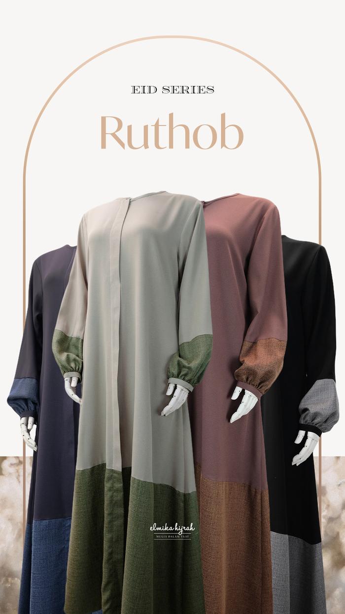Gamis Ruthob Eid Series by Elmika Hijrah