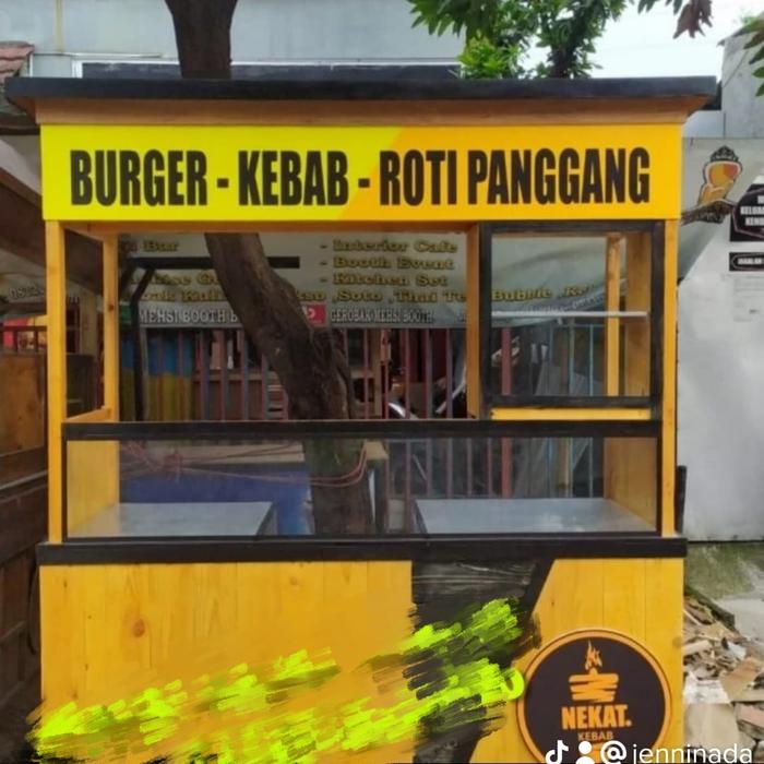 Booth/Gerobak kebab
