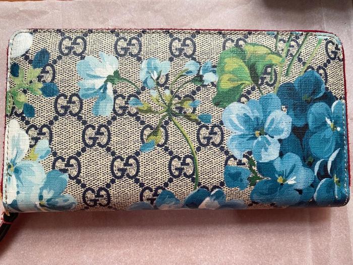 Dompet Gucci blooms gucci wallet authentic preloved like new