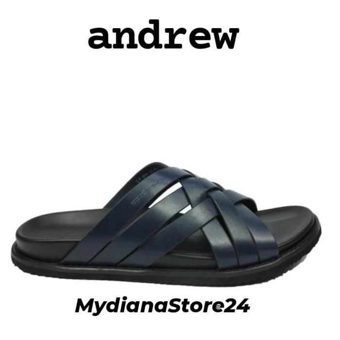 Andrew Men's - Sandal Pria - Andrew Franco - Blue Navy