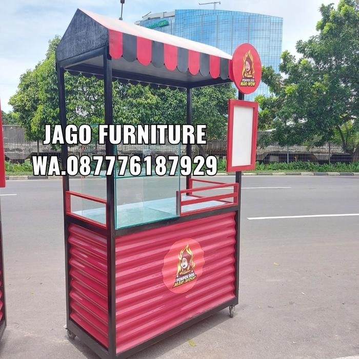 BOOTH MINUMAN / GEROBAK DORONG USAHA MAKANAN DAN MINUMAN / CONTEINER