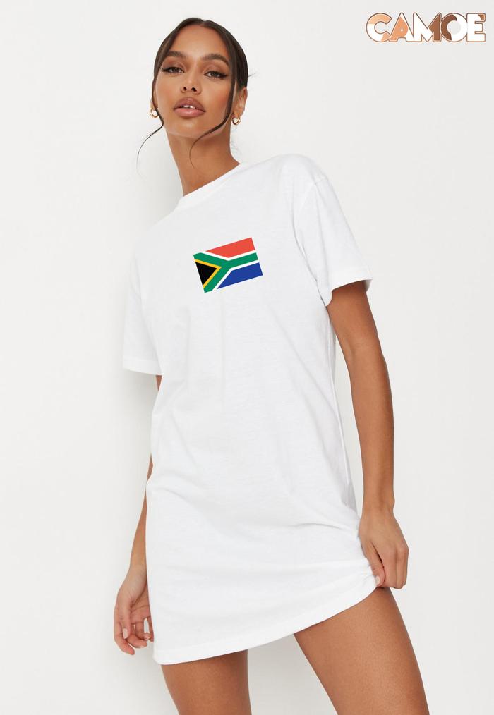 Kaos Dress premium South Africa Flag bendera Afrika selatan