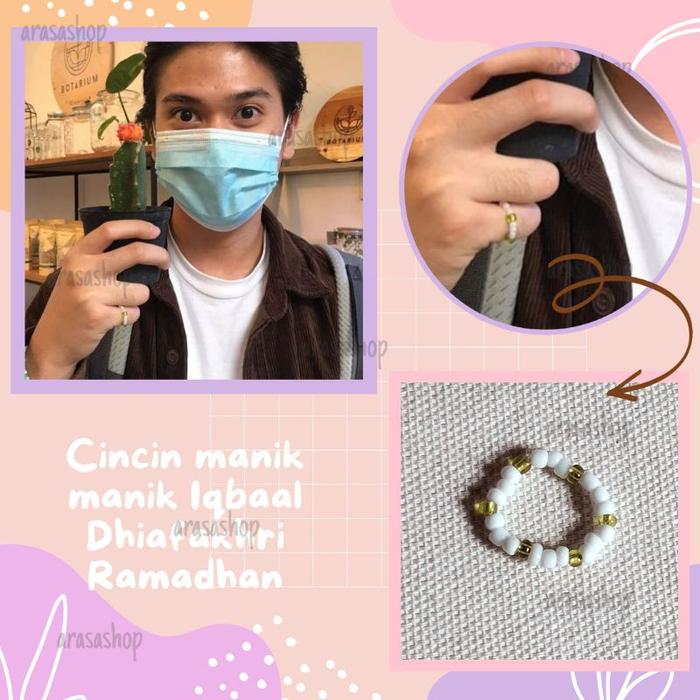 promo cincin manik | ring beads | cincin Iqbal Dhiafakhri Ramadhan