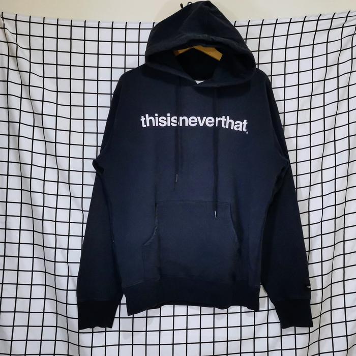 THISISNEVERTHAT Navy Original Hoodie