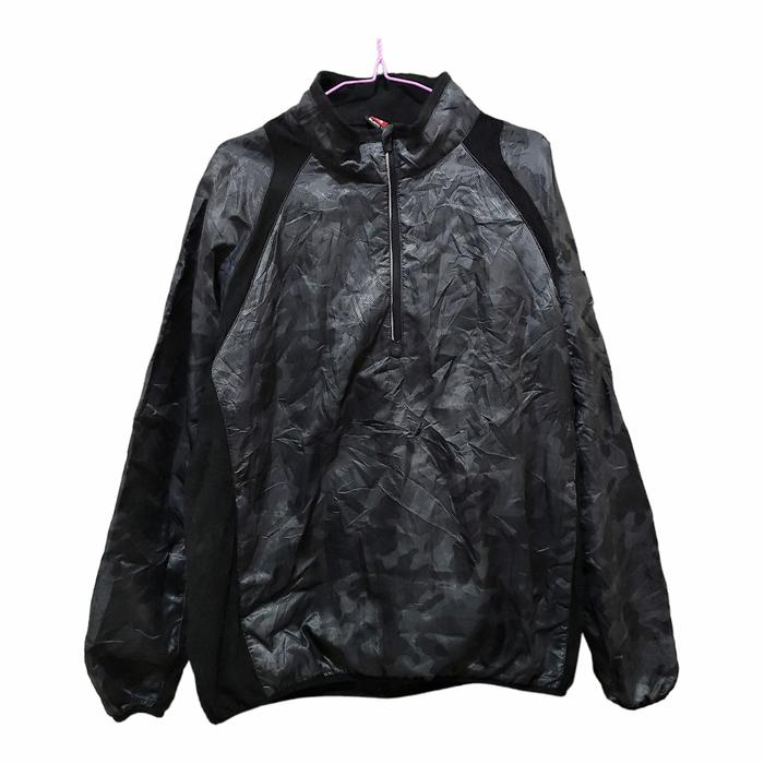 Burtle workwear jacket halfzippermotif camo 2 layer size 3L
