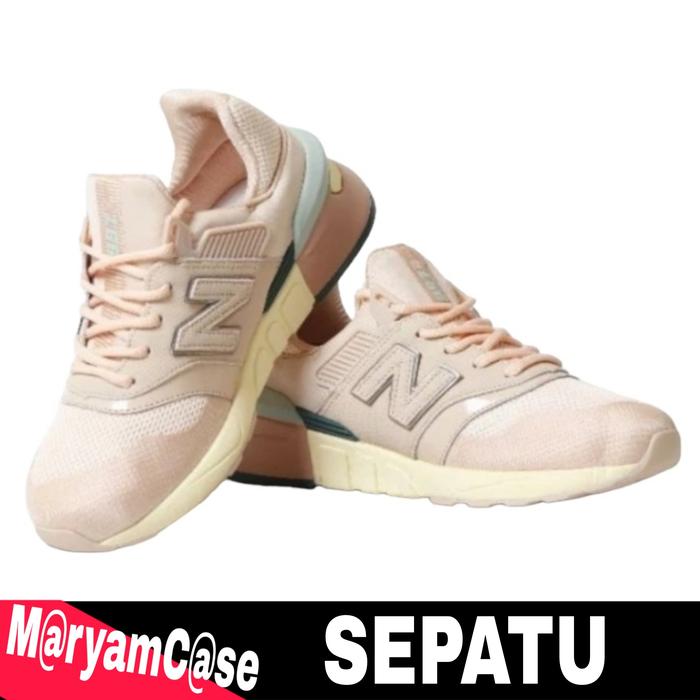 SEPATU BALANCE ENCAP REVEAL 997S SANDSTONE WHITE SNEAKERS CASUAL PRIA