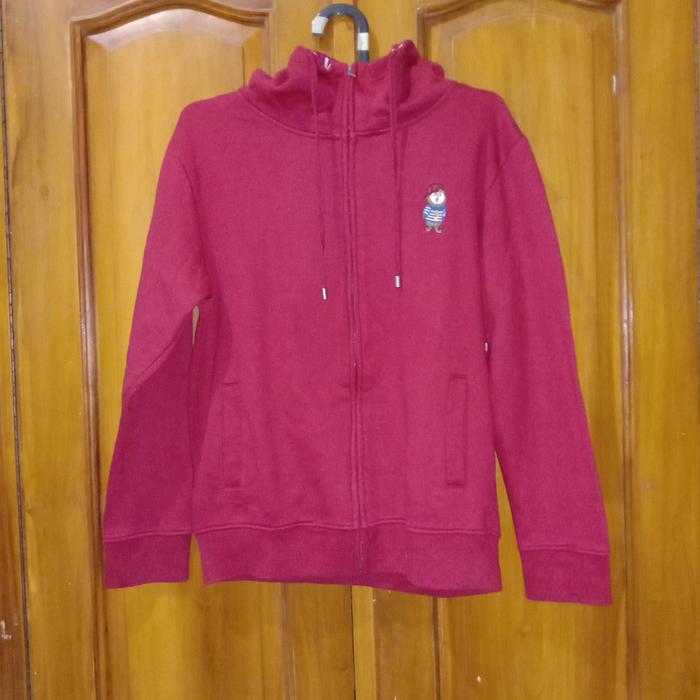 Zipper Hoodie LITMUS Merah