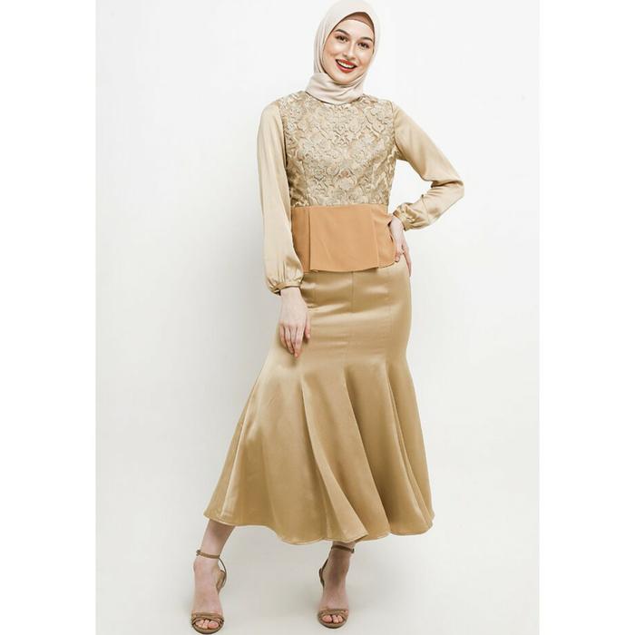 CARDINAL GAMIS MUSLIM WANITA ORIGINAL 2293 Femme Gamis Lengan Panjang