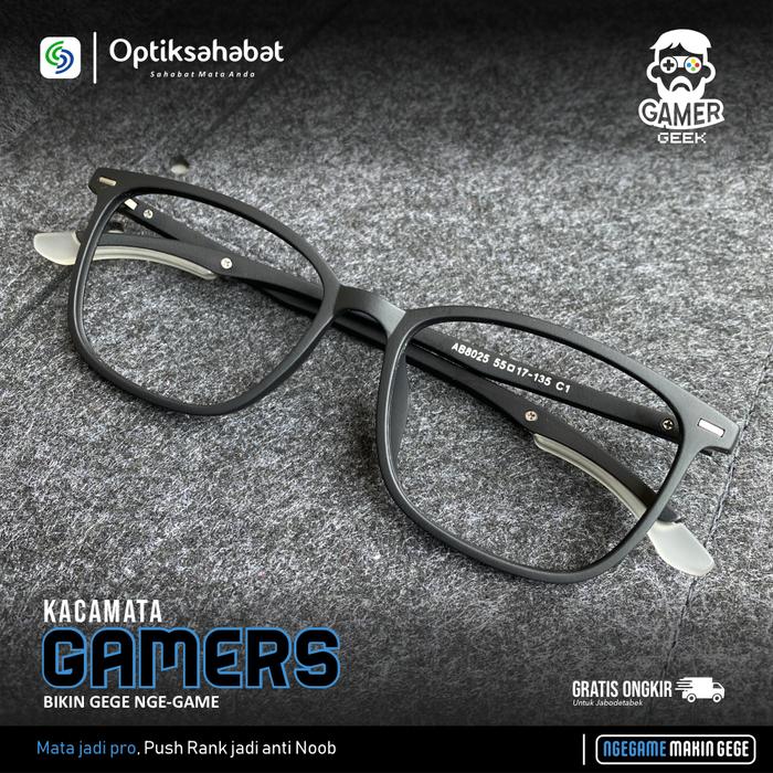 Kacamata Gaming AB8025 Elock Blue Ray Photochromic