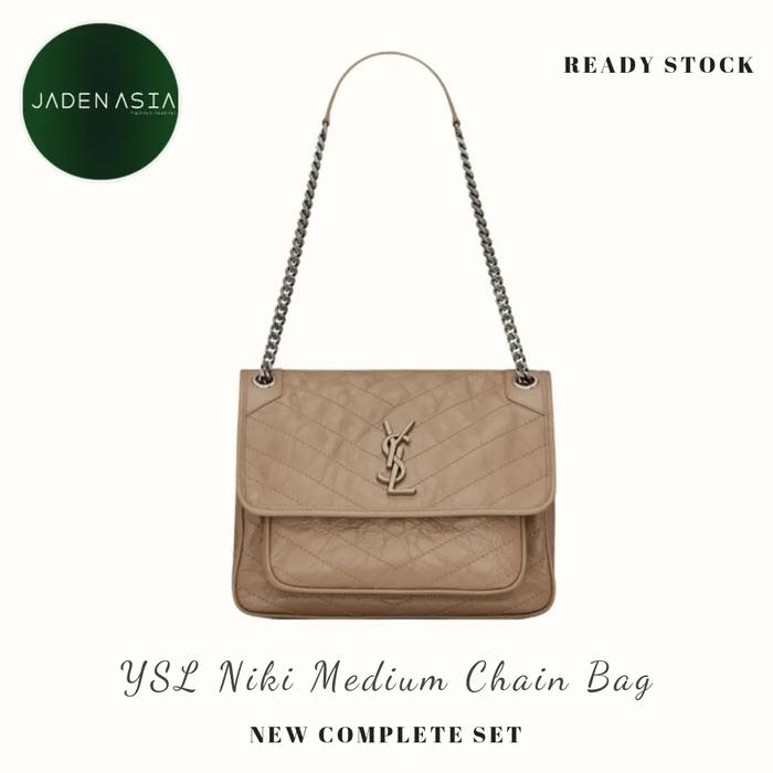 Tas YSL Saint Laurent Niki Medium Chain Bag