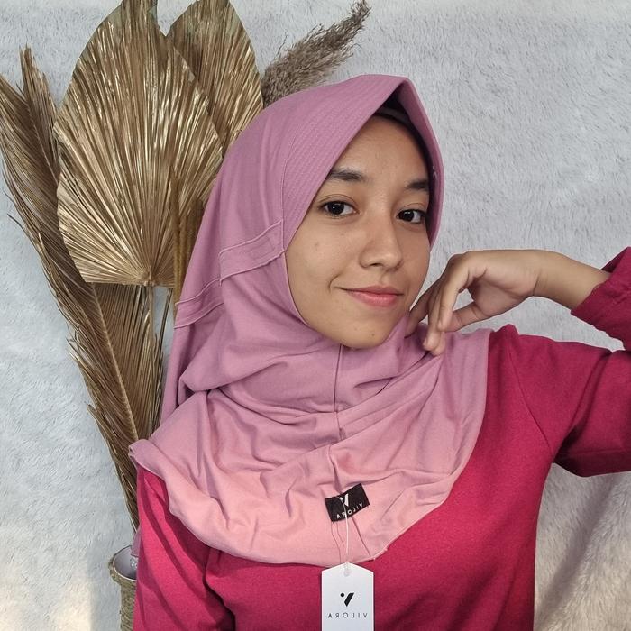 KERUDUNG JILBAB ORIGINAL VILORA SERUT SEKOLAH UKURAN M & L