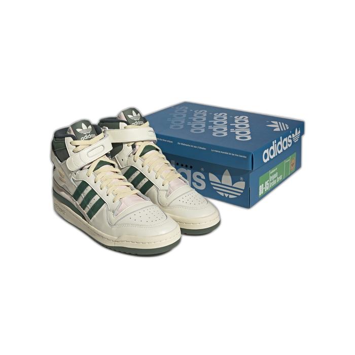 Adidas Forum 84 High "Off White/Team Dark Green/White" Original BNIBWT