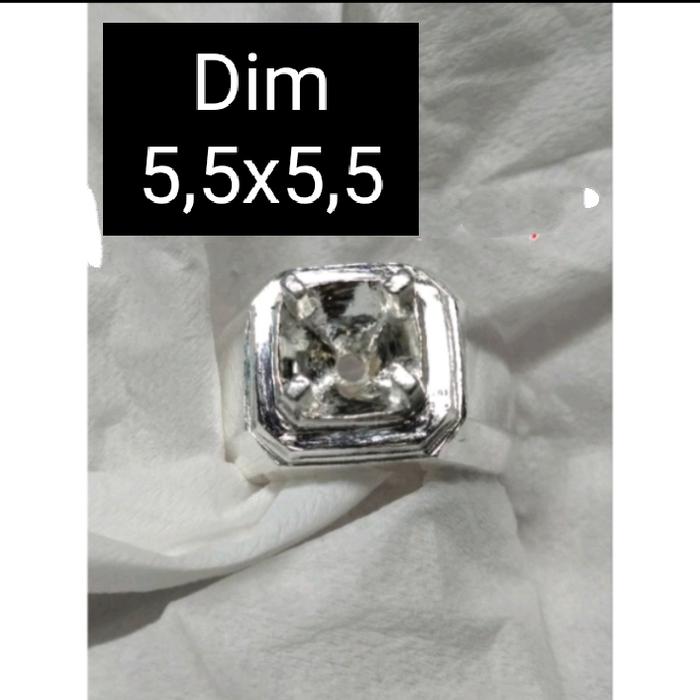 Cincin Emban perak handmade model mangkok polos simpel nyaman