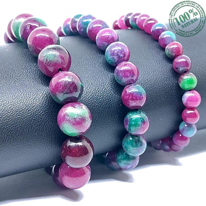 Gelang Red Ruby Tanzania Natural,Gelang Rubi Tanzania
