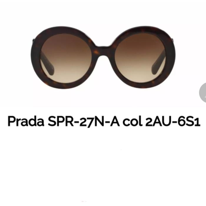 02. PRADA SUNGLASSES (SPR-27N-A Col 2AU-6S1) AUTHENTIC