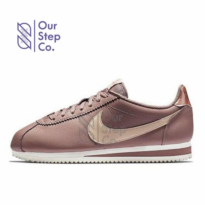 Sepatu Nike Cortez Classics Leather Smokey Mauve BNIB Original