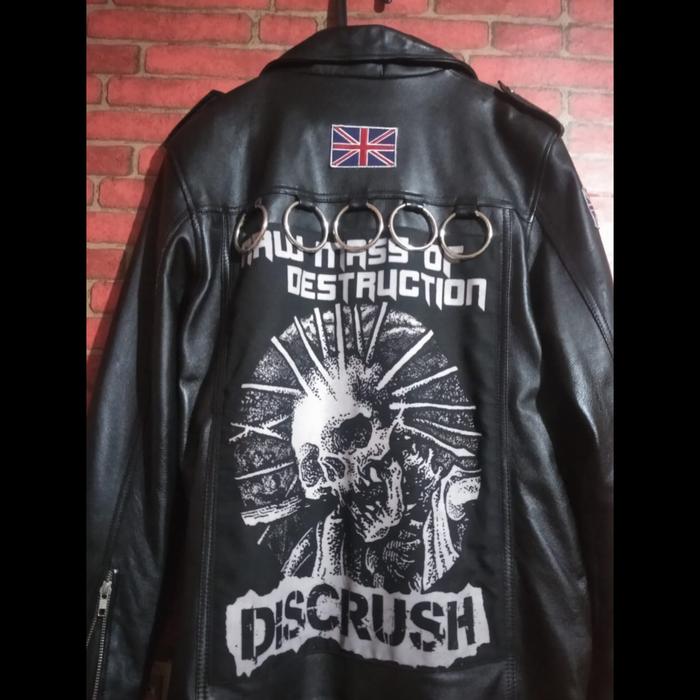 Jaket Kulit Asli Original , Jaket Punk