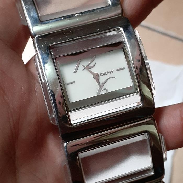 Jam tangan watch DKNY Ladies modeL geLang SoLid St.SteeL FuLL OriginaL