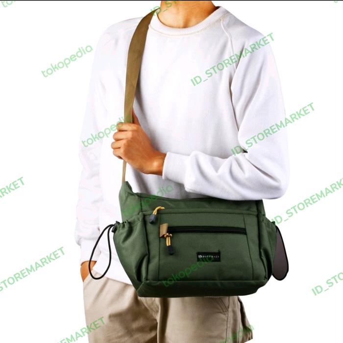 TAS SELEMPANG PRIA ORIGINAL BUFBACK PREMIUM TAS SLING BAG