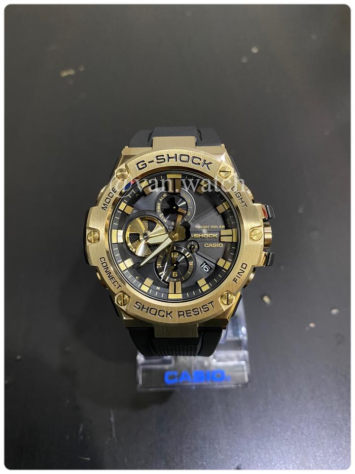 Casio Gshock GST B100GB-1A9DR GSTB100GB-1A9 Bluetooth Tough SOLAR ORI