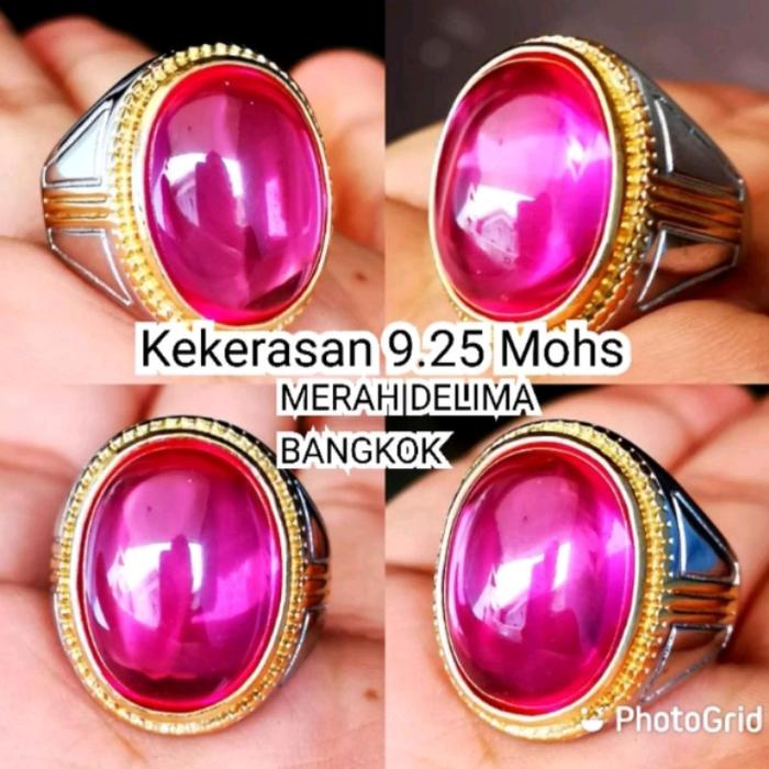 Cincin Batu merah siem red pankis highquality