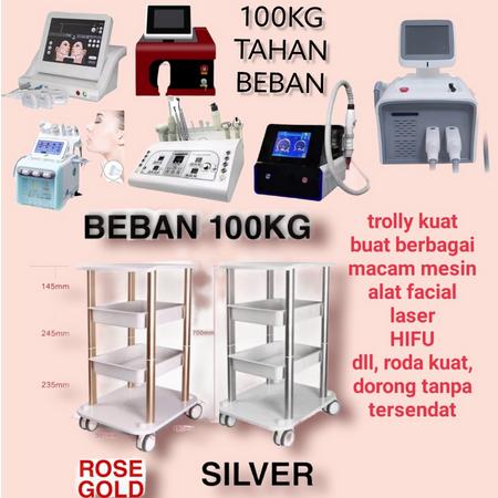 ALAT FACIAL MESIN LASER IPL NDYAG DLL TROLLEY RAK MULTIFUNGSI