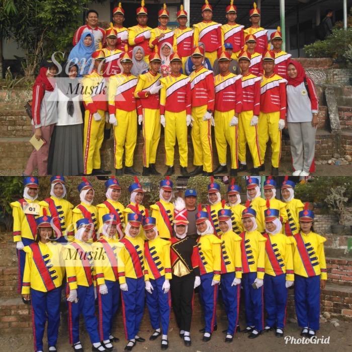 baju seragam pasukan drumband marching band full set lengkap