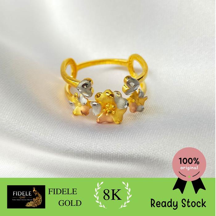Cincin Kendari Emas kadar muda 375