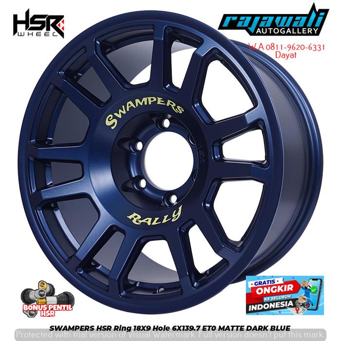 VELG MOBIL HSR SWAMPER 18X9 FORTUNERVRZ TRITON HUMMER STRADA IMUX DMAX