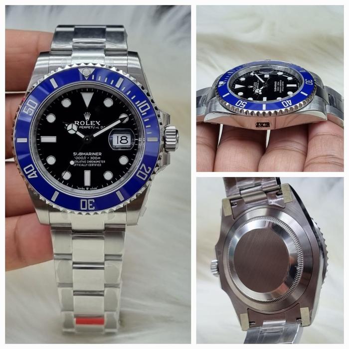 Jam Tangan Pria Submariner Date 126619 LB Blue Ceramic Swiss VSF 1:1