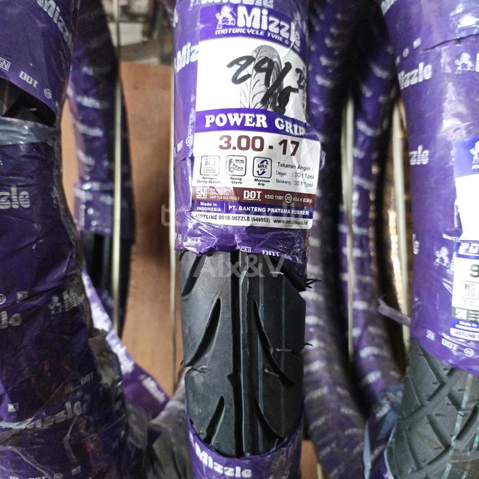 Ban Motor Mizzle 300-17 Power Grip, Ban luar 300 17