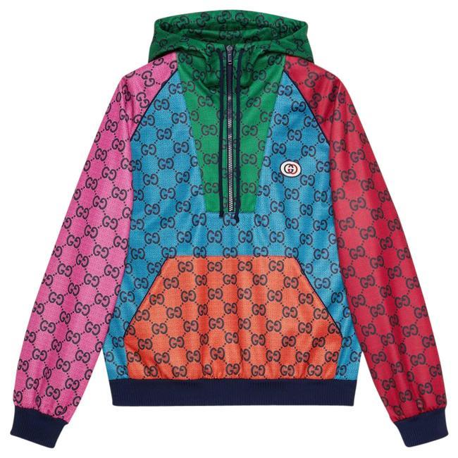 NEW ARRIVAL : GUCCI ZIPTECH HOODIE MULTICOLOR