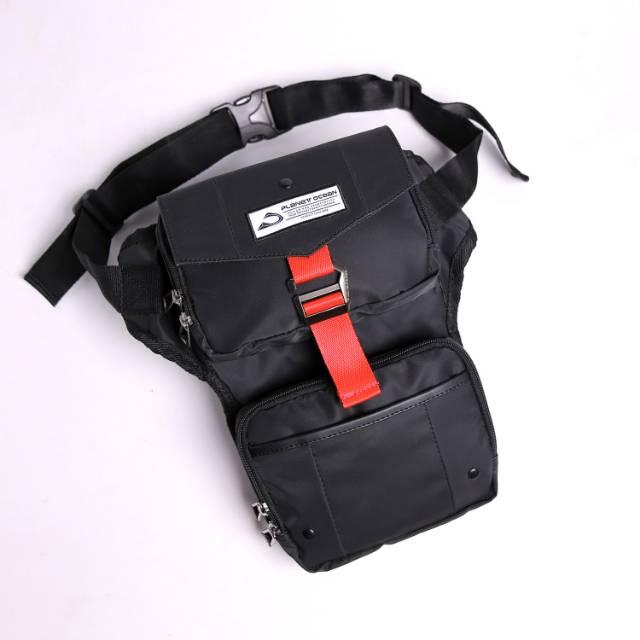 Planet Ocean - Tas Selempang Pria - TPO 305801 ( Black)