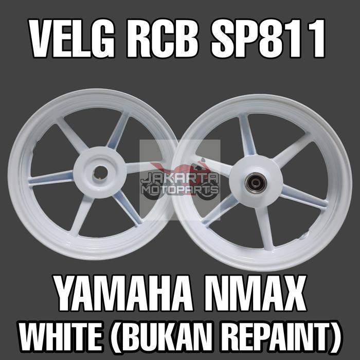 VELG RCB NMAX OLD NEW ALL NMAX RING 13 300 350 WHITE PUTIH ORI LEBAR