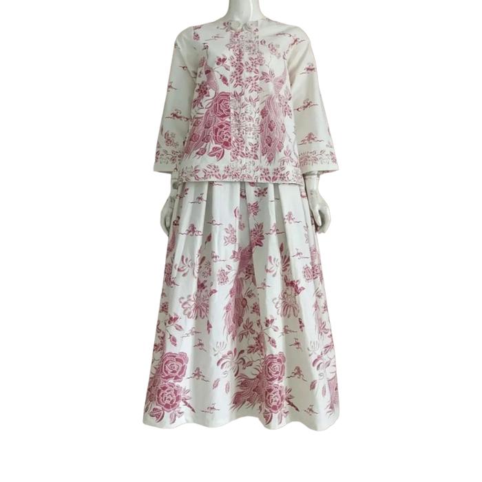 setelan batik rok setelan blus&rok/ setelah wanita/ hongxe