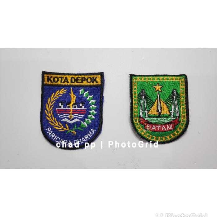Bet Badge PRAMUKA Bordir Kota Depok Batam